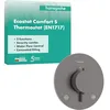 Image de hansgrohe Ecostat Comfort S - Mitigeur de douche thermostatique incl. combinaison de sécurité, Robinet douche encastré, arrêt de sécurité (SafetyStop) à 40°C, 2 sorties, Noir chromé brossé, 33718340