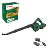 Image de Bosch Souffleur de feuilles sans fil - UniversalLeafBlower 18V-130 (pour le nettoyage rapide et facile des jardins, allées et terrasses ; système 18V ; 1 batterie 2,5 Ah et chargeur)