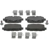Image de 4 plaquettes de frein ferodo fdb5049