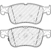 Image de 4 plaquettes de frein ferodo fdb4849