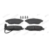 Image de 4 plaquettes de frein ferodo fdb5096