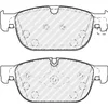 Image de 4 plaquettes de frein ferodo fdb5117