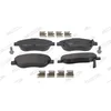 Image de 4 plaquettes de frein ferodo fdb5138
