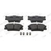 Image de 4 plaquettes de frein ferodo fdb5469