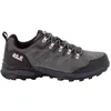 Image de Jack Wolfskin Refugio Texapore, Chaussure de Trail Homme, Grey Black, 48 EU