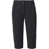 Image de VAUDE Farley Pantalon de randonnée stretch Capri III pour femme - Noir - Taille 50 - Imperméable - Court - Pantalon de randonnée extensible confortable - Résistant et séchage rapide