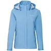 Image de VAUDE Veste de pluie légère pour femme, bleu pastel, 34 EU