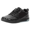 Image de VAUDE Moab STX All Mountain Chaussures de cyclisme unisexes avec membrane Sympatex® étanche, respirantes sans clic, idéales pour le trail et le terrain, Noir/blanc, 37 EU