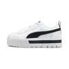 Image de PUMA Mayze Lth Wn's Femme Basket, Puma White Puma Black, 40 EU