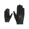 Image de Ziener Gants de cyclisme Currox pour homme - Avec fonction tactile - Respirants, amortissants, noirs, 8,5
