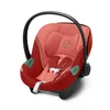 Image de CYBEX Gold Coque Aton S2 i-Size, De la naissance à environ 24 mois, Max. 13 kg, Coussin Réducteur pour Nouveau-né inclus, Compatible SensorSafe, Hibiscus Red