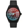 Image de Diesel Montre Pour Homme, Mouvement À Trois Aiguilles Scraper, Montre Mixte Avec Un Boîtier De 43 Mm, Noir