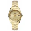 Image de Fossil Montre Scarlette pour femmes, 33mm Mouvement à quartz à trois aiguilles avec date et bracelet en acier inoxydable