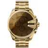 Image de Diesel Montre Mega Chief pour Homme, mouvement chronographe avec bracelet en acier inoxydable