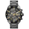 Image de Diesel montre Spiked pour homme, mouvement chronographe à quartz avec bracelet en acier inoxydable