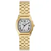 Image de Fossil Montre Harlow pour femme, mouvement à quartz trois aiguilles avec bracelet en acier inoxydable ou en cuir