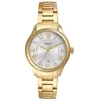 Image de Fossil Montre Gilmore pour femmes, mouvement à quartz trois aiguilles, bracelet en acier inoxydable ou en cuir