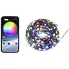 Image de Sygonix SY-5167250 USB-lichtketting werkt op USB Aantal lampen 200 LED RGB Verlichte lengte: 19.9 m App-besturing, Timer, Kleurwissel