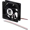 Image de TRU COMPONENTS TC-MX8025-24V0.08A Axiaalventilator 24 V/DC 67.8 m³/h (l x b x h) 80 x 80 x 25 mm