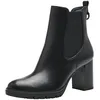 Image de Tamaris Talon bloc Chelsea pour femme, Noir, 38 EU