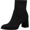 Image de Tamaris Bottines à talon bloc pour femme, Suede noire., 41 EU