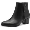 Image de Tamaris Bottines à talon pour femme 1-25367-45 - Noir - Taille 38 EU, Noir, 38 EU