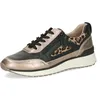 Image de Caprice Baskets pour femme 9-23702-45 Taupe/noir Taille 39 EU, Noir taupe., 39 EU