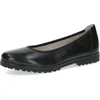 Image de CAPRICE Ballerines pour femme 9-22151-45, Nappa noir, 39 EU