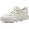 Image de TAMARIS Comfort Baskets basses pour femme, blanc cassé, 41 EU, blanc cassé, 41 EU