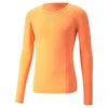 Image de PUMA Liga Baselayer T-shirt LS pour homme, Orange, L