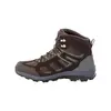 Image de Jack Wolfskin Vojo 3 Texapore Mid M Homme Chaussure de trail Mid-Top, Marron foncé, vert citron 2023, 47.5 EU