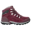 Image de Jack Wolfskin Refugio Texapore Mid W Chaussures de randonnée pour homme, Dark Maroon., 37 EU