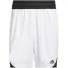 Image de adidas Homme Basketball Icon Squad Short Aeroready, White/Black, M