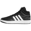 Image de adidas Hoops 3.0 Mid Homme Baskets, core black/ftwr white/grey six, 46 2/3 EU