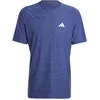Image de adidas Homme Train Essentials Stretch Training Tee, dark blue/black/white, L