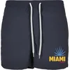 Image de Mister Tee Short de bain pour homme Miami Beach - Bleu marine - S, Navy, S