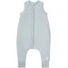 Image de LÄSSIG Grenouillère sans manches pour enfant - 1,0 tog - Respirante - En mousseline certifiée GOTS - Bleu poudré - Taille 86/92