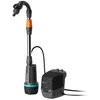 Image de Gardena Pompe pour collecteur d’eau de pluie sur batterie 2400 ComfortAutomatic 18V P4A - Kit prêt à l'emploi: Pompe à eau automatique, Arrosage programmé, Fonction minuterie (14605-20)