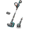 Image de Gardena Nettoyeur de terrasse AquaBrush 18V/P4A - Universal - sans chargeur ni batterie: Extérieur, Surfaces universelles, Profil de brosse optimisé, Commande à un bouton, Sans fil (14842-55)