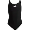 Image de adidas Fille Solid Small Logo Swimsuit, Black/White, 9-10 Years