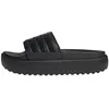 Image de adidas Adilette Platform Femme Tongues, Core Black Core Black Core Black, 40 2/3 EU