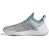 Image de adidas Adizero Ubersonic 4W Clay Baskets pour femme, Metal Grey Silver Met Preloved Blue, 38.5 EU