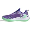 Image de adidas Defiant Speed W Clay, Baskets pour femme, Violet Fusion Silver Met Pulse Mint, 36.5 EU