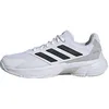 Image de adidas Homme Courtjam Control 3 Tennis Shoes, Cloud White/Core Black/Grey Two, 45 1/3 EU