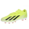 Image de adidas Mixte X Crazyfast League Multi-Ground Boots, Solar yellow/Core black/Cloud white, 43 1/3 EU