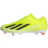 Image de adidas Mixte X Crazyfast League Laceless Firm Ground Boots, Solar Yellow/Core Black/Cloud White, 44 EU