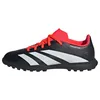 Image de adidas Mixte enfant Predator 24 League Turf Boots, Core Black/Cloud White/Solar Red, 38 EU