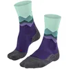 Image de FALKE TK2 Explore Crest W SO laine épaisses anti-ampoule 1 paire, Chaussettes de randonnée Femme, Violet (Amethyst 8683), 41-42
