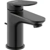 Image de Duravit WA1010001046 Wave Robinet de lavabo Noir mat