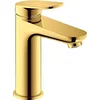 Image de Duravit Wave Mitigeur de lavabo taille M (hauteur bec 111 mm), robinet salle de bain, robinet lavabo, or poli
